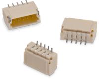665103131822 Wurth Elektronik WR-WTB Series Horizontal Surface PCB Header, 3 Contact(s), 1 mm Pitch, 1 Row, Shrouded