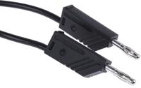 934061100 Hirschmann Test & Measurement, 32A, 60V dc, Black, 500mm Lead Length