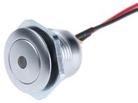 57m-211b ITW Switches 57M Series Illuminated Push Button Switch, Latching, Panel Mount, 16.1mm Cutout, SPST, Blue LED, 48V dc,