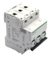 a9f54302 Schneider Electric Acti 9 iC60H MCB, 3P, 2A Curve C, 440V AC, 100 → 133V DC, 10 kA Breaking Capacity