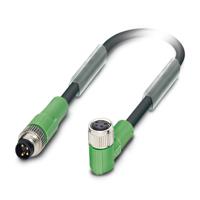 1682210 Phoenix Contact Male 4 way M8 to Female 4 way M8 Sensor Actuator Cable, 3 m