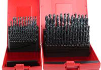a190-209 Dormer 91-Piece Twist Drill Bit Set for Multi-Material, 10mm Max, 1mm Min, HSS Bits