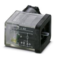1452259 Phoenix Contact SACC-VB-3CON-M16/BI-1L-SV 230V 3P, Plug Solenoid Valve Connector with Indicator Light, 230 V ac/dc