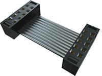 tcsd-05-d-1200-01-n Samtec TCSD Series Flat IDC Socket Cable Assembly, 2mm Pitch, 304.8mm Length, Tiger Eye IDC to Tiger Eye IDC