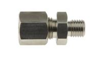 178-0967 RS PRO M8 Compression Fitting for Use with Thermocouple or PRT Probe, 4.5mm Probe