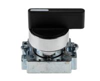 205-2375 RS PRO 3 Position Selector Switch Head, 22mm Cutout, Black Handle
