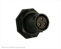 uts7103s Souriau Sunbank by Eaton Circular Connector, 3 Contacts, Panel, Standard Connector, Plug, Female, IP68, IP69K, UTS