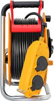 1202441 brennenstuhl 40m 4 Socket Type E - French Cable Reel Open Reel, 230 V, IP44