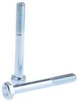 279-565 RS PRO Bright Zinc Plated Steel, Hex Bolt, M6 x 50mm