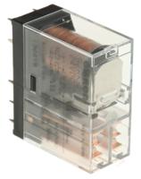 g2rk-2-dc24 Omron PCB Mount Latching Power Relay, 24V dc Coil, 3A Switching Current, DPDT