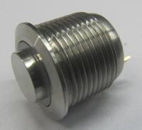 175-9541 RS PRO Push Button Switch, Momentary, Panel Mount, 16mm Cutout, SPST, 36V dc, IP67