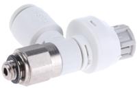 as1201fs-m5-06 SMC AS Series Threaded Speed Controller, M5 x 0.8 Male Inlet Port x 6mm Tube Outlet Port