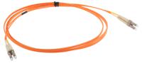 536-7140 RS PRO LC to LC Duplex Multi Mode OM2 Fibre Optic Cable, 50/125μm, Orange, 2m