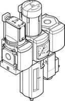 msb6-12c3j1f3-wp Festo MS Filter Regulator, 40μm, G 1/2, Manual, 542270