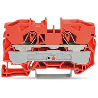 2010-1202 WAGO  TOPJOB S Series Orange, 10mm², 1-Level, Push In Termination, ATEX, CSA, IECEx