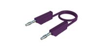 934059109 Hirschmann Test & Measurement Test Probes, 32A, 60V dc, Violet, 25cm Lead Length