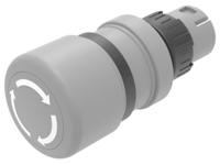 61-344048 EAO 61 Series Series Grey Maintained Push Button Head, 22mm Cutout