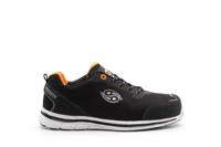 d0057-601-44 Dockers by Gerli GALANTIS S1P Unisex Black/White Aluminium Toe Capped Safety Shoes, UK 10, EU 44