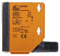 o5h500 ifm electronic Diffuse Photoelectric Sensor, Block Sensor, 50 mm → 1.8 m Detection Range