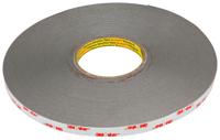 7000072408 3M 4941, VHB Grey Foam Tape, 12.0mm x 33.0m, 1.10mm Thick