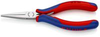 35-52-145 Knipex 35 52 Long Nose Pliers, 145 mm Overall, Flat, Straight Tip, 40mm Jaw