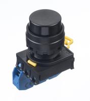 yw1b-m2e10b Idec YW Series Push Button Complete Unit, Panel Mount, 22mm Cutout, SPST, IP65