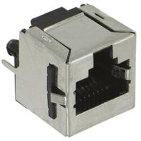 5557730-1 TE Connectivity 5557730 Series Female RJ45 Connector, PCB Mount, Cat3 Straight 1 Port 8P8C -Way