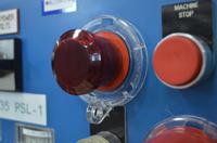 130820 Brady Red 1-Lock Polycarbonate Push-button & Rotary Switch Lockouts, 7.00mm Shackle