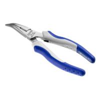 e080409 Expert by Facom Long Nose Pliers, 160 mm Overall, Bent Tip, 40mm Jaw