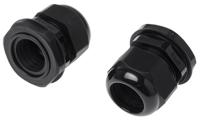 822-9688 RS PRO Black Nylon Cable Gland, PG29 Thread, 18mm min., 25mm max., IP68