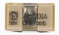 15508926201 Littelfuse 200A Grey, White CF Car Fuse, 58V dc