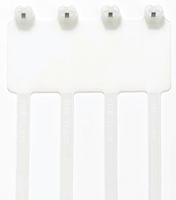 7tag009510r0031-ty46mf Thomas & Betts Cable Ties, 184.15mm x 4.83 mm, Natural Nylon, Pk-250