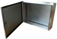 842-8396 RS PRO 304 Stainless Steel Wall Box, IP66, 800 mm x 800 mm x 300mm
