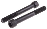 468-0442 RS PRO Black, Self-Colour Steel Hex Socket Cap Screw, DIN 912, M12 x 100mm