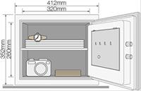 yfm-352-fg2 Yale 19L Safe Fire Safe