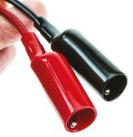2630 Pomona BNC Test Lead, 150V ac, Red/Black, 130mm Lead Length