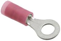 19324-0004 Molex, Avikrimp Insulated Ring Terminal, M4 (#8) Stud Size, 0.5mm² to 1mm² Wire Size