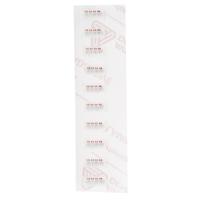 552-618 RS PRO Non-Reversible Temperature Sensitive Label, 40°C to 88°C, 4 Levels