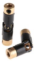 103061414 Huco Universal Joint 103.06.1414, Single, Plain, Bore 3 x 3mm, 27.2mm Length