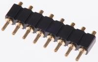 811-s1-008-10-014101 Preci-Dip 811 Series Straight Through Hole Spring Loaded Connector, 8 Contact(s), 2.54 mm Pitch, 1 Row, Shrouded