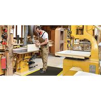 646s4064by Notrax Black/Yellow Anti-Fatigue Mat Nitrile Rubber Mat, Diamond Pattern Finish 163cm x 1.02m x 184mm