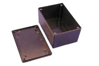 1591xxtsbk Hammond 1591XX Series ABS Enclosure, IP54, Flanged, 122 x 81 x 56mm