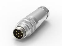 210-0229 RS PRO 6 Pole M16 Din, 5A, 250 V IP67, Screw Lock, Male, Cable Mount