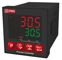 222-8148 RS PRO Panel Mount PID Temperature Controller, 48 x 48mm 3 Input, 3 Output Relay, 100 → 240 V Supply Voltage