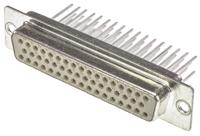 09670504707 HARTING 0967 50 Way Panel Mount D-sub Connector Socket, 2.76mm Pitch