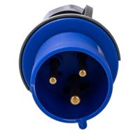 2cma101975r1000-232ep6 Amphenol Industrial, Easy & Safe IP44 Blue Cable Mount 2P + E Industrial Power Plug, Rated At 32A, 230 V