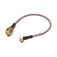 65501710415301 Wurth Elektronik WR-CXASY Series, 152.4 mm, RG178/U Coaxial, Terminated 50 Ω