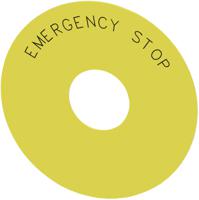 3su1900-0bc31-0da0 Siemens SIRIUS ACT Backing Plate for use with Emergency Stop Mushroom Push Button