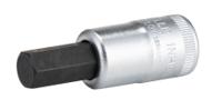 02050010 STAHLWILLE 3/8 in Drive Bit Socket, Hex Bit, 10mm, 52 mm Overall Length