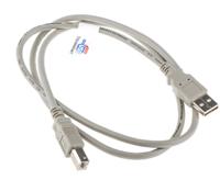 182-8831 RS PRO USB 2.0, Male USB A to Male USB B, 1m